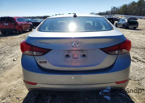 2016 Hyundai Elantra Se z USA, uszkodzony, nr VIN 5NPDH4AE7GH717956